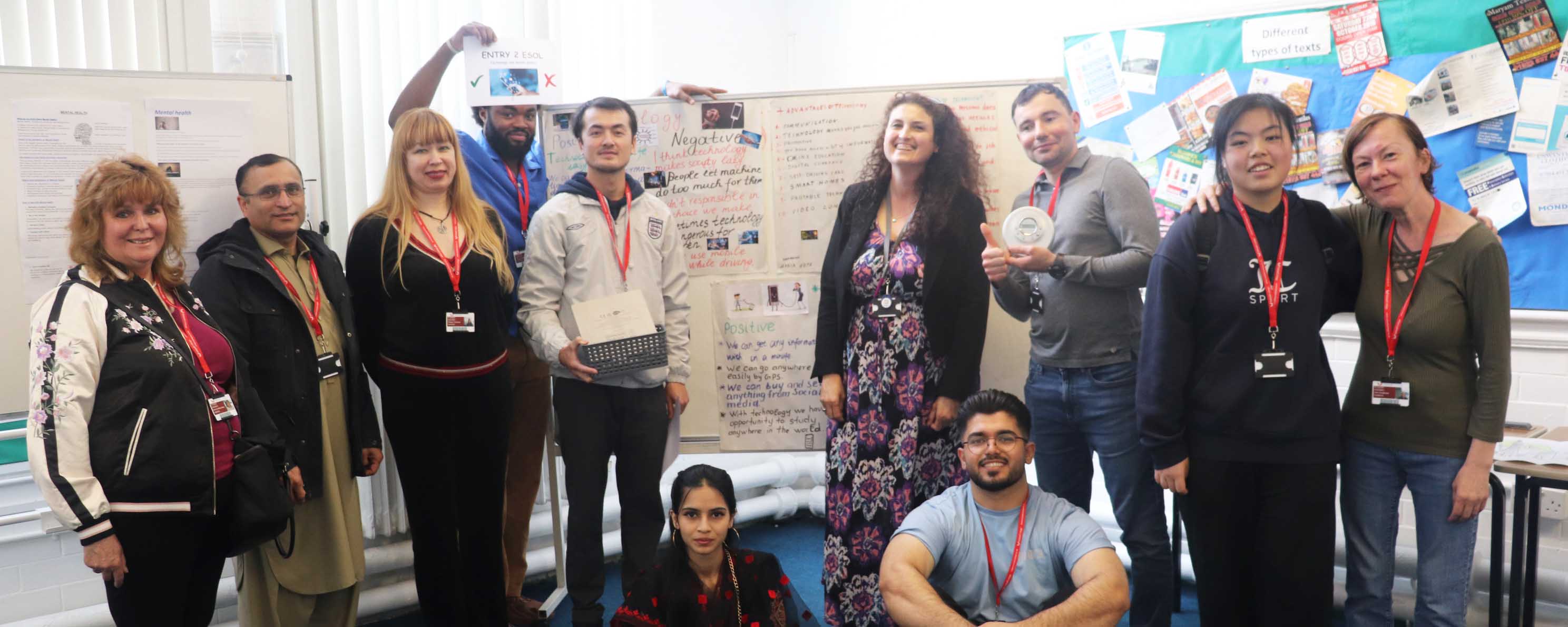 ESOL students enjoy study showcase and skills celebration Walsall College
